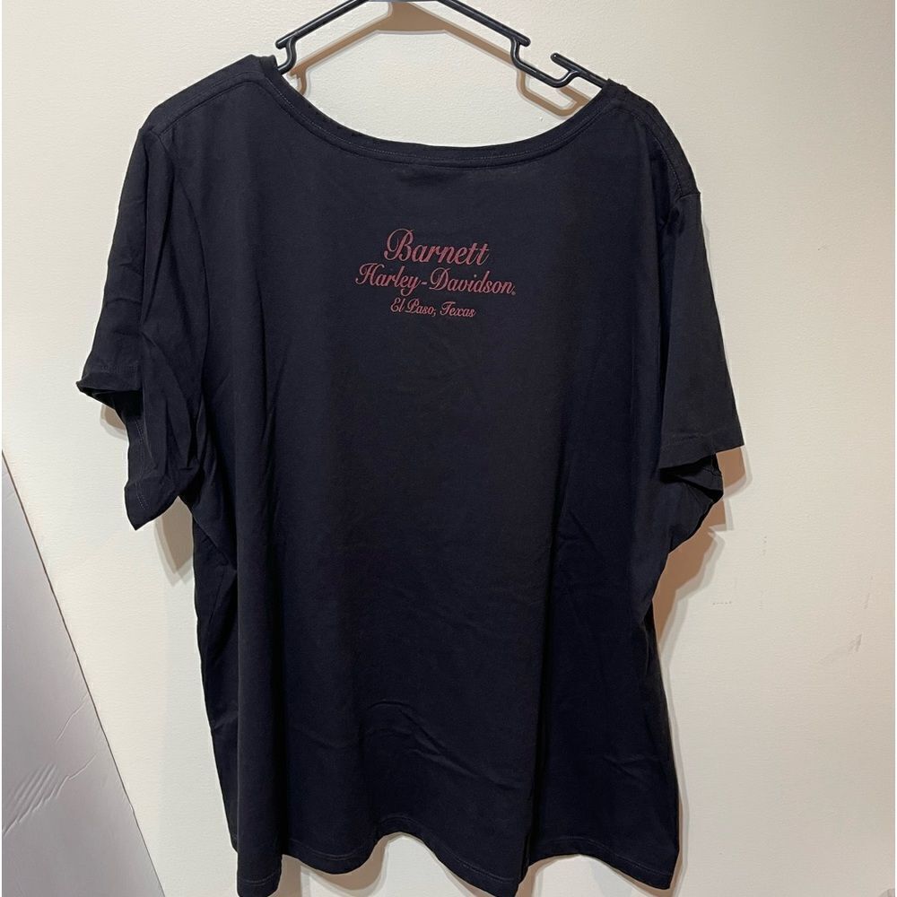 Harley Davidson Woman’s Top 3X Black NWOT - Picture 3 of 11